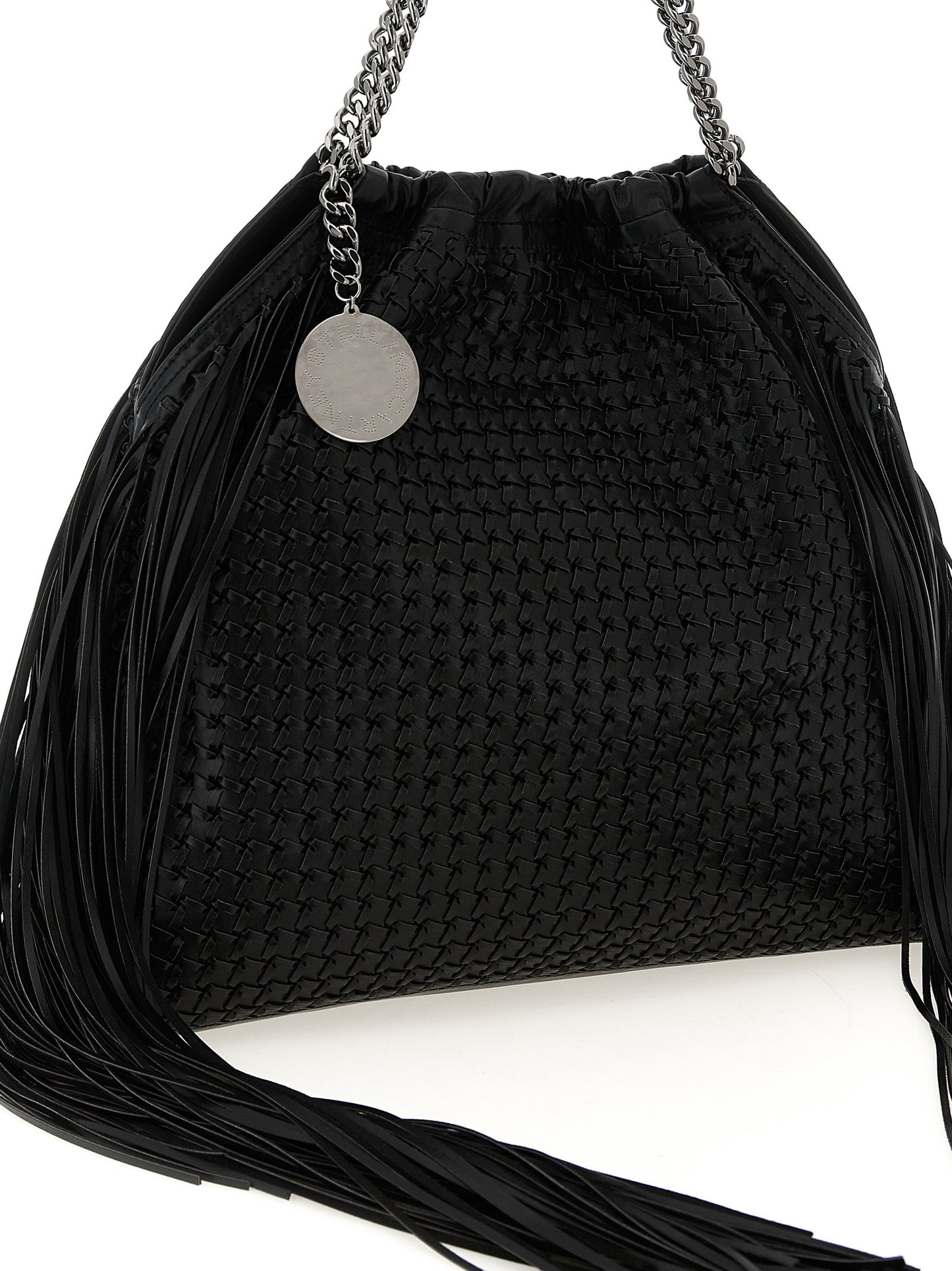 Black Polyamide Shoulder Bag