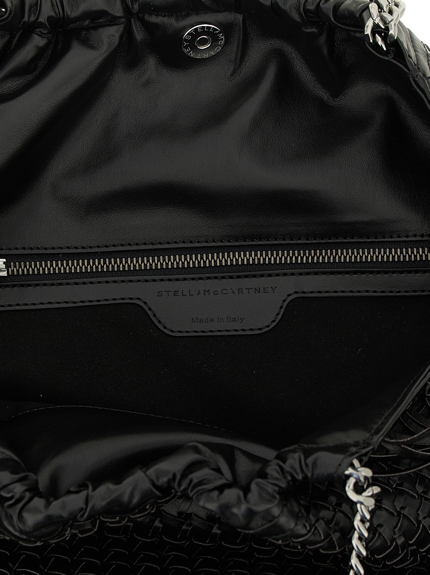 Black Polyamide Shoulder Bag