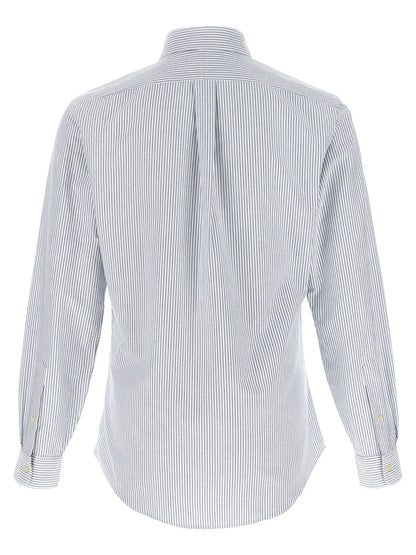 Blue Cotton Blouse