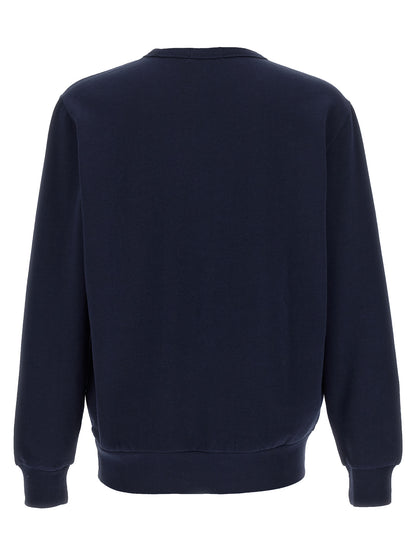 Blue Cotton Sweatshirt