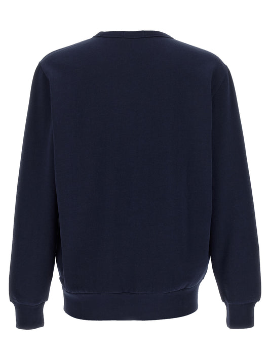Blue Cotton Sweatshirt