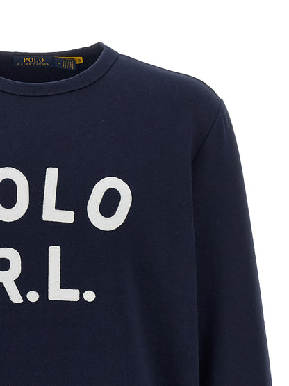 Blue Cotton Sweatshirt