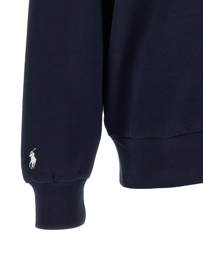 Blue Cotton Sweatshirt