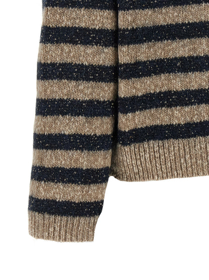 Multicolor Wool Cardigan