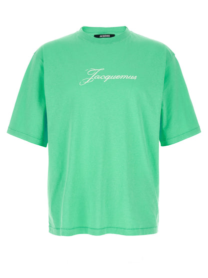 Bicolor Cotton T-Shirt