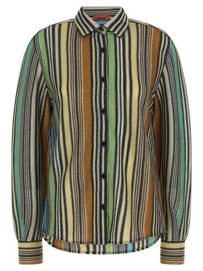 Multicolor Viscose Blouse