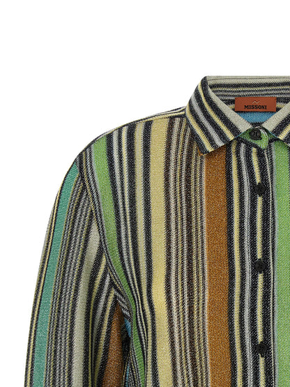 Multicolor Viscose Blouse