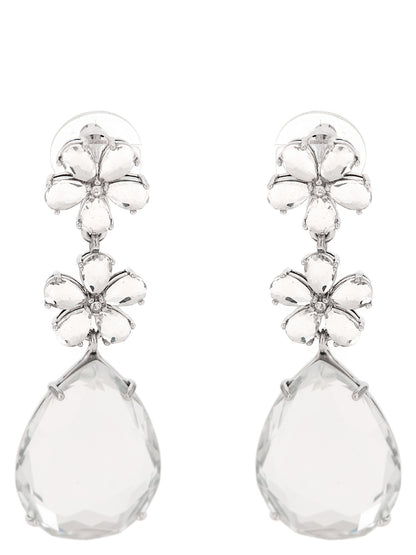 Silver Brass Earrings