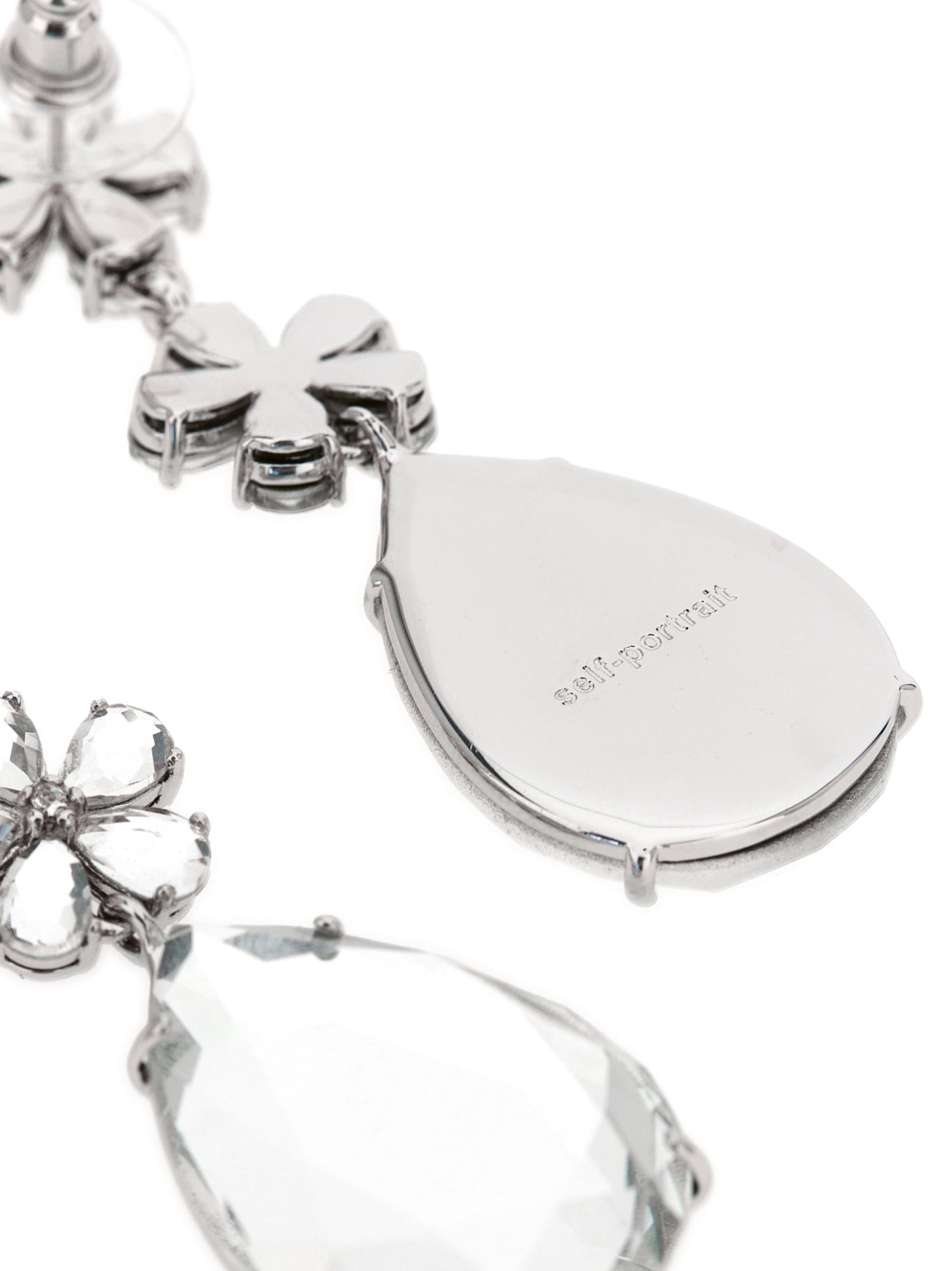 Silver Brass Earrings