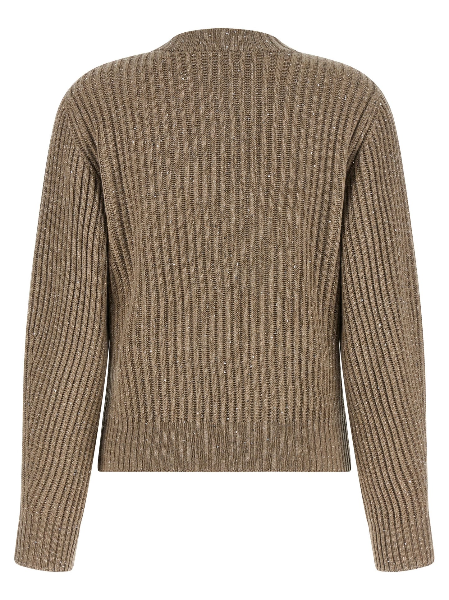 Beige Cashmere Cardigan