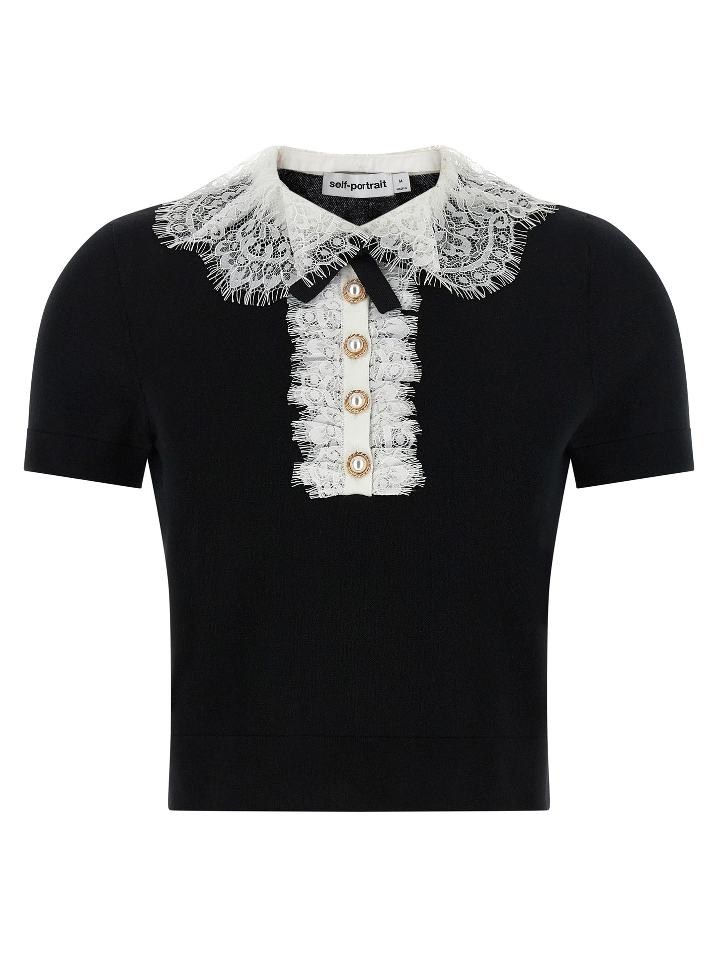 Bicolor Wool Blouse