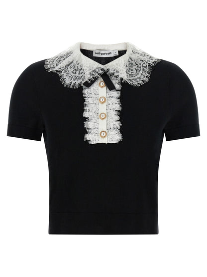 Bicolor Wool Blouse