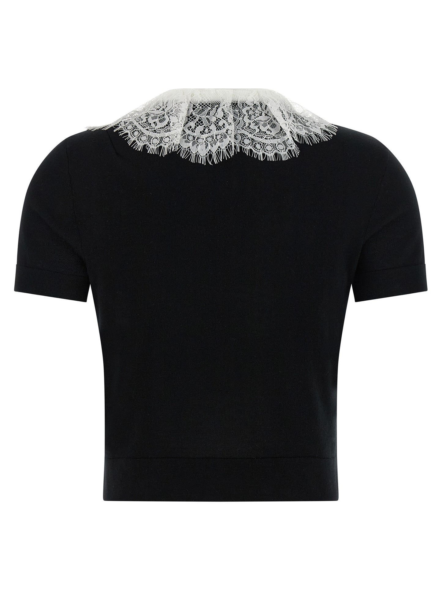 Bicolor Wool Blouse