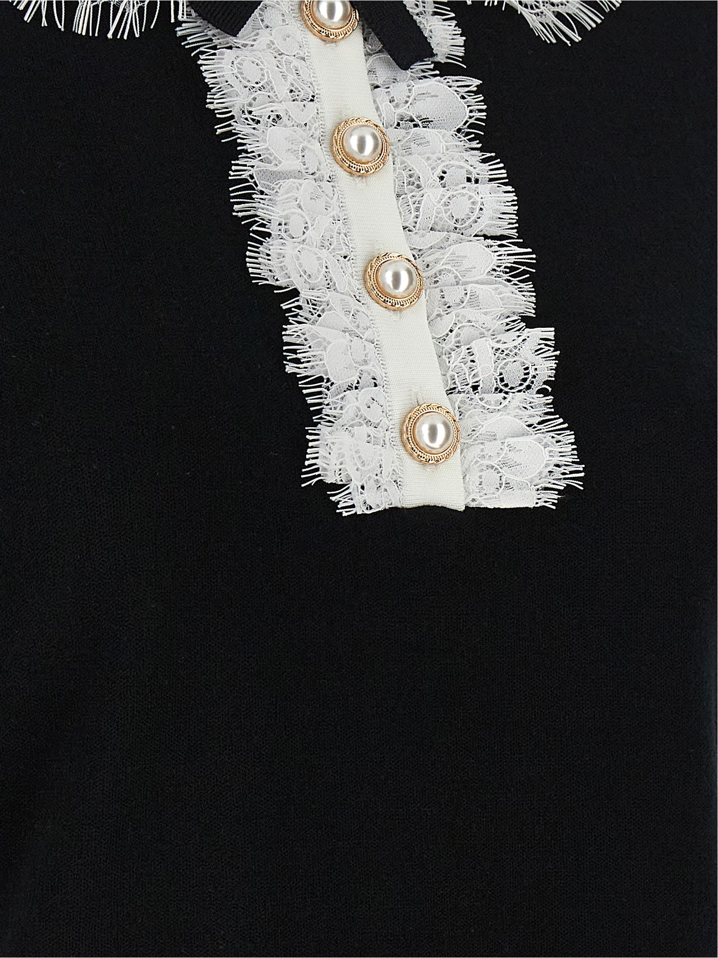 Bicolor Wool Blouse