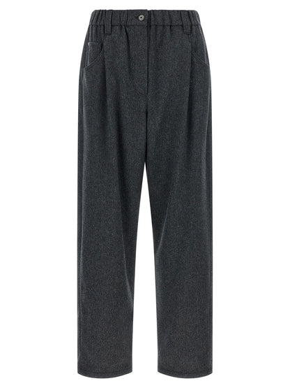 Gray Wool Pants