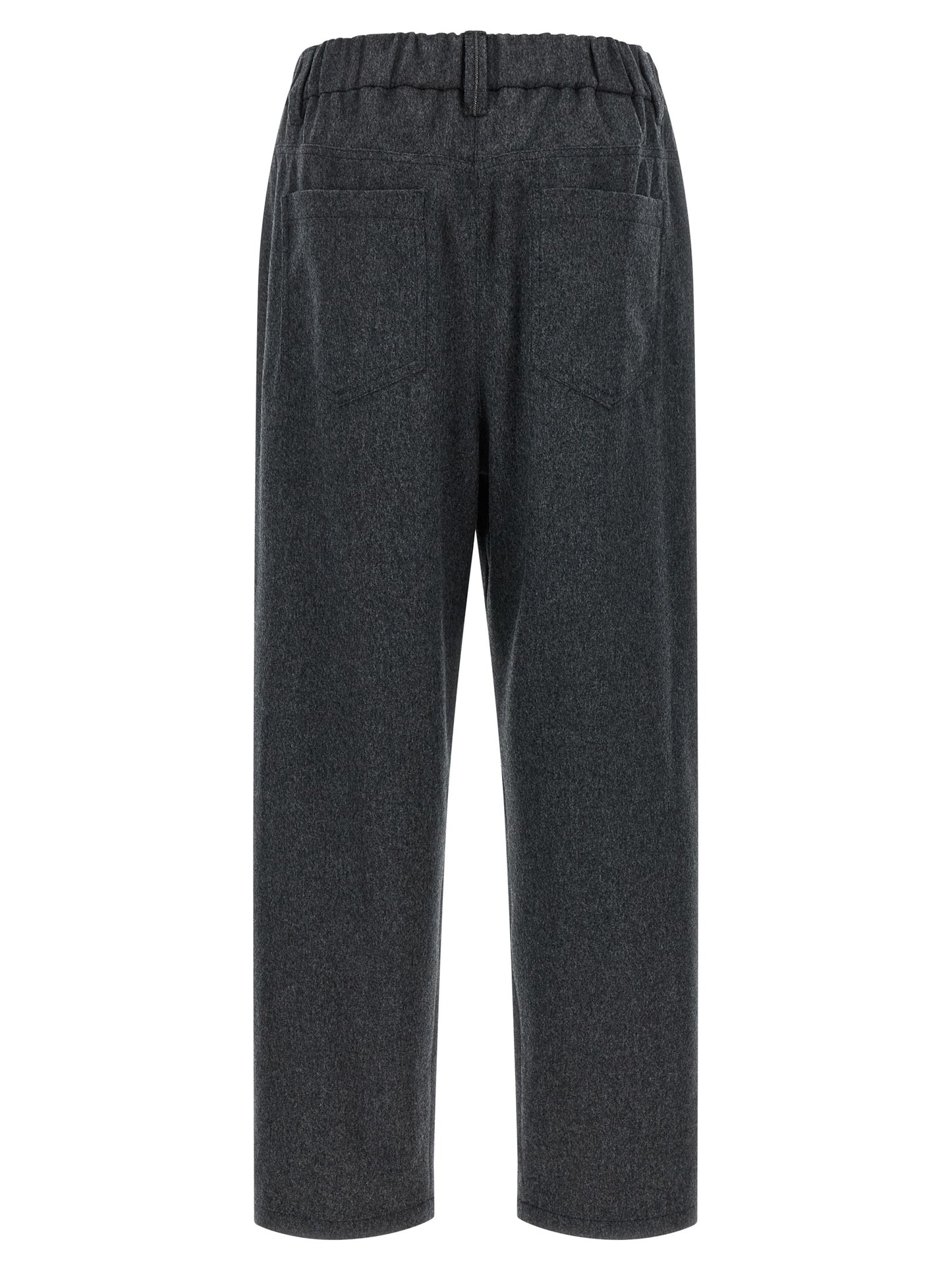 Gray Wool Pants