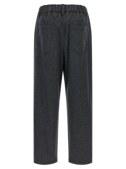 Gray Wool Pants