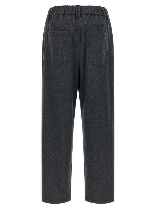 Gray Wool Pants