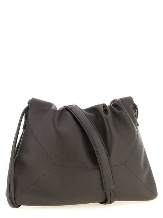 Brown Calfskin Clutch Bag