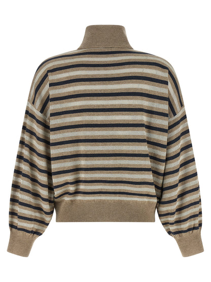 Multicolor Virgin Wool Cardigan