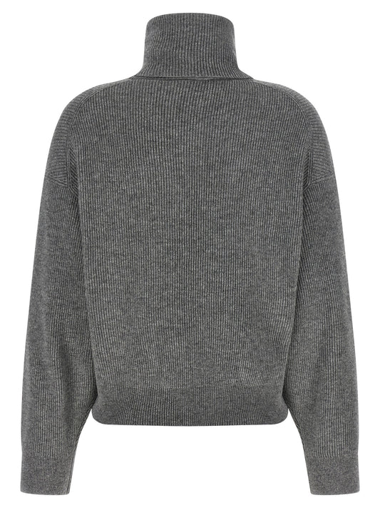 Gray Virgin Wool Cardigan