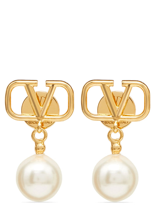 Gold Brass Earrings