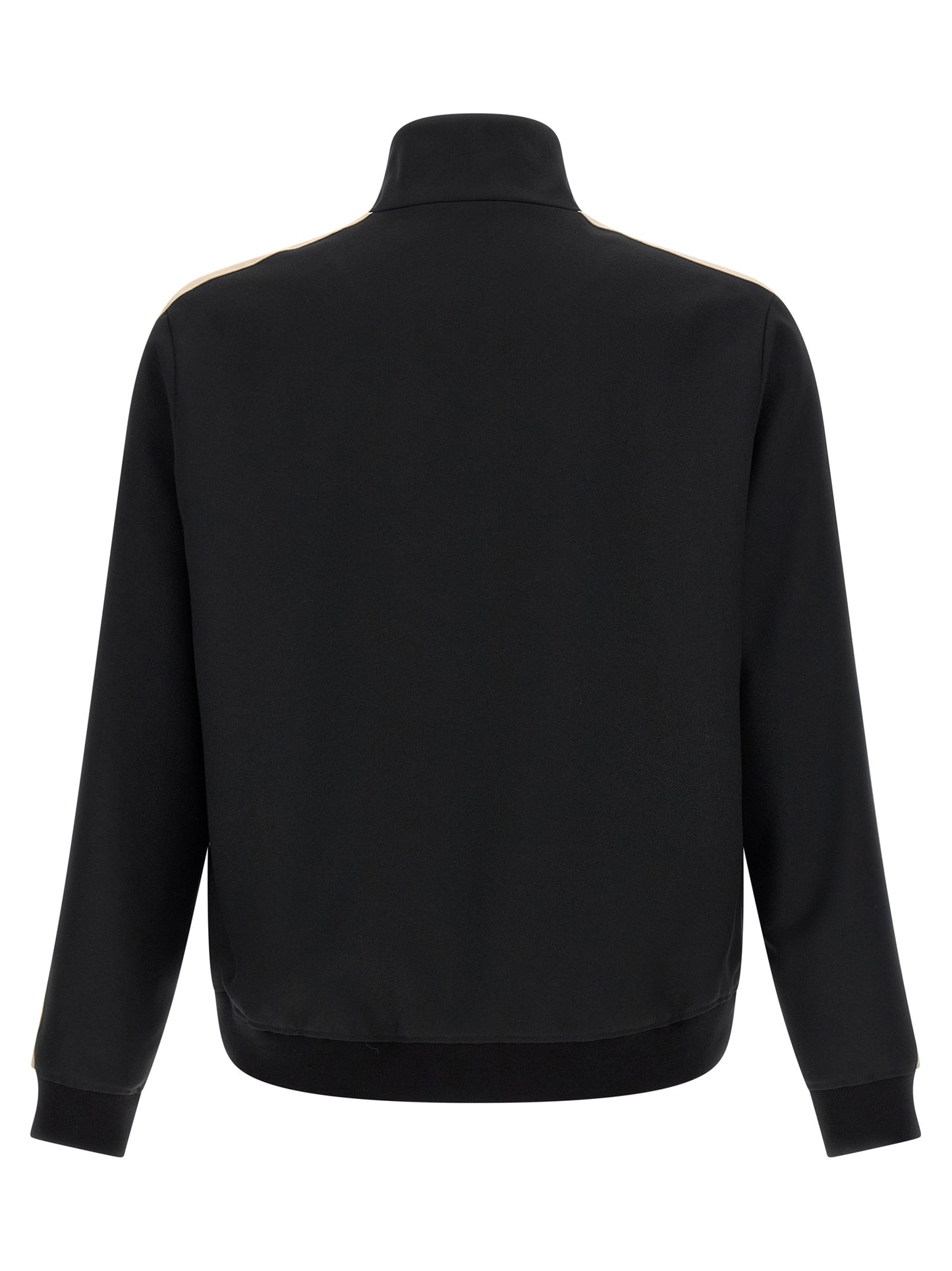 Black Polyester Sweatshirt
