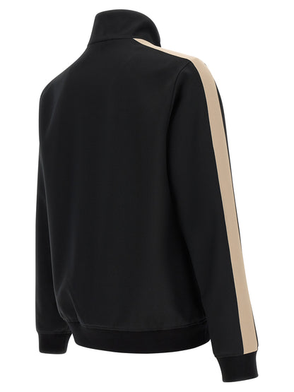 Black Polyester Sweatshirt