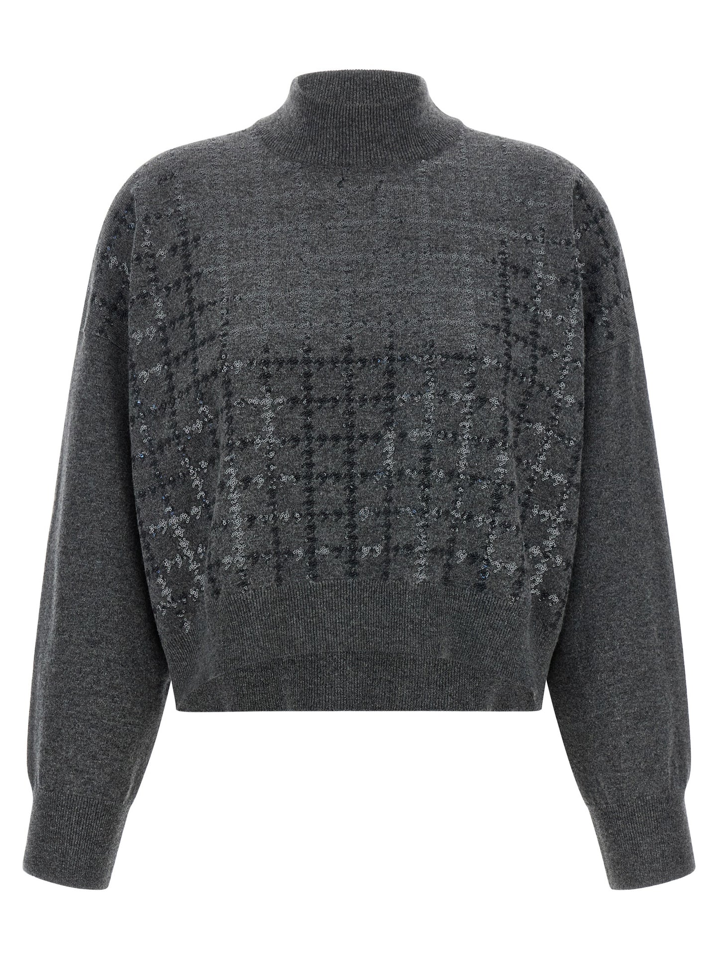 Gray Cashmere Cardigan
