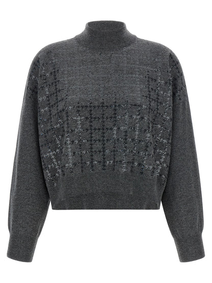 Gray Cashmere Cardigan