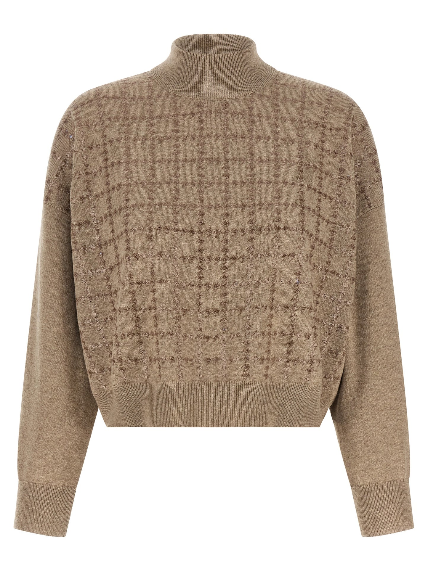 Beige Cashmere Cardigan