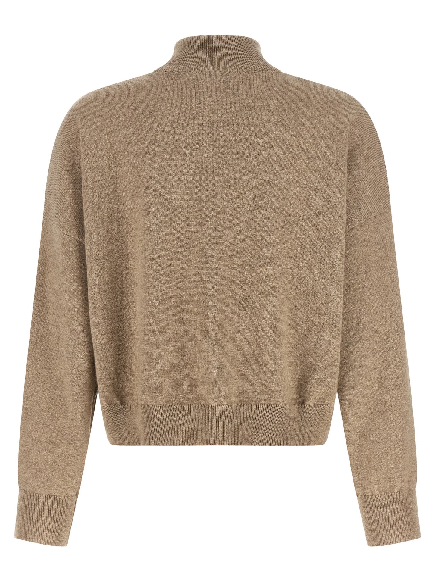 Beige Cashmere Cardigan