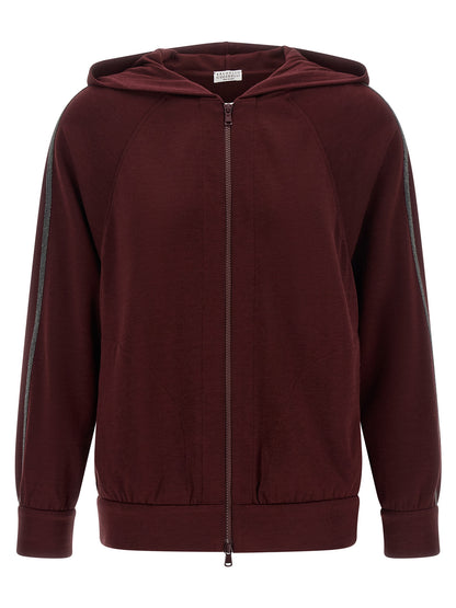 Bordeaux Cotton Sweatshirt