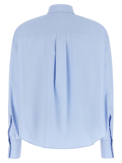Blue Cotton Blouse