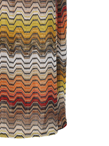 Multicolor Viscose Casual Dress