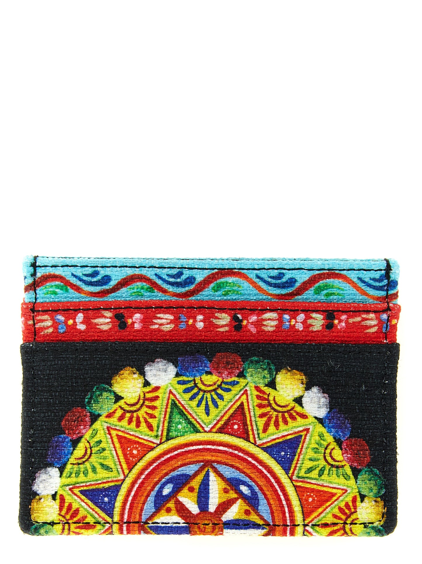 Multicolor Cotton Cardholder