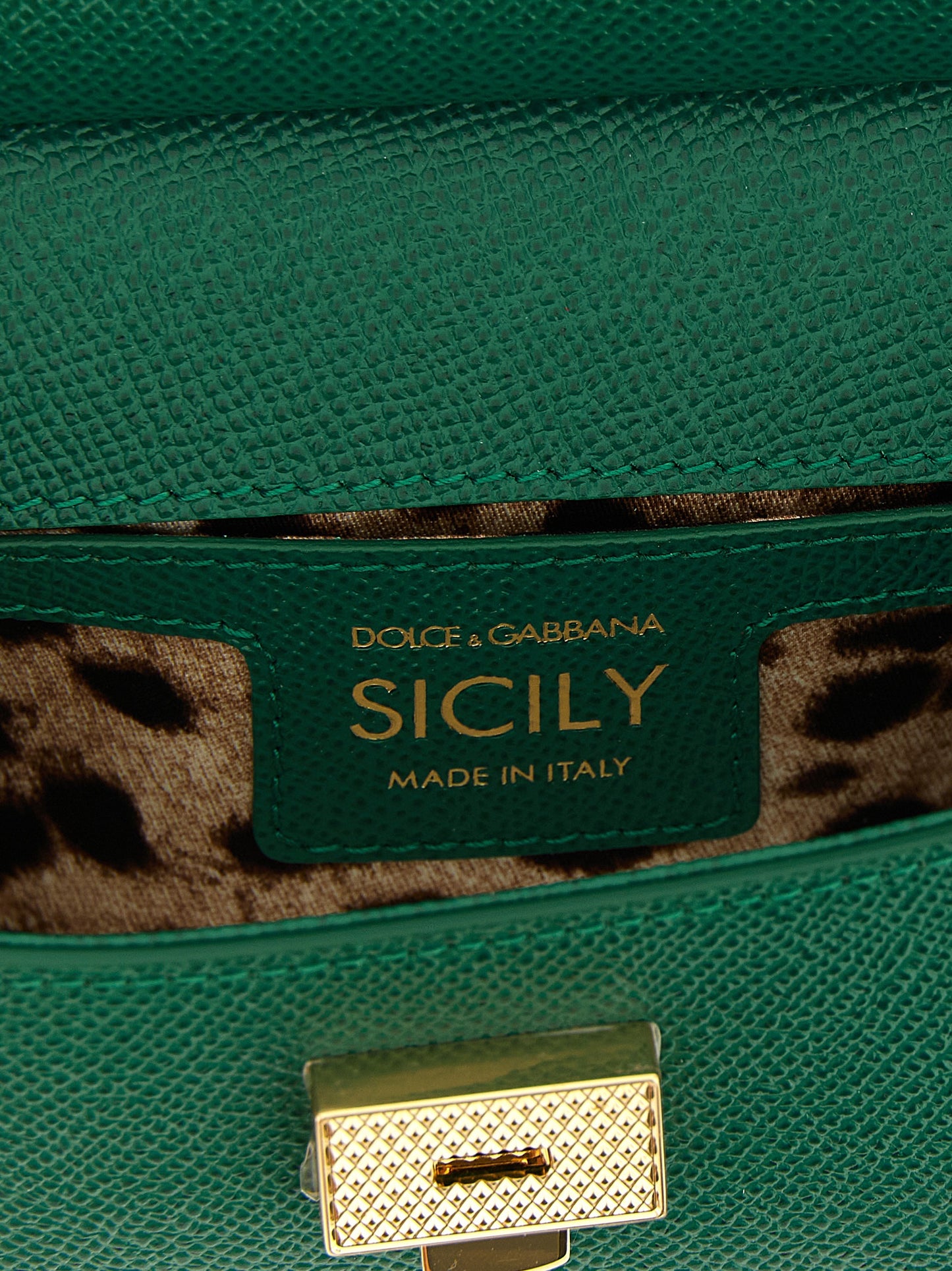 Bicolor Calfskin Handbag
