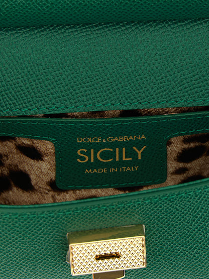 Bicolor Calfskin Handbag