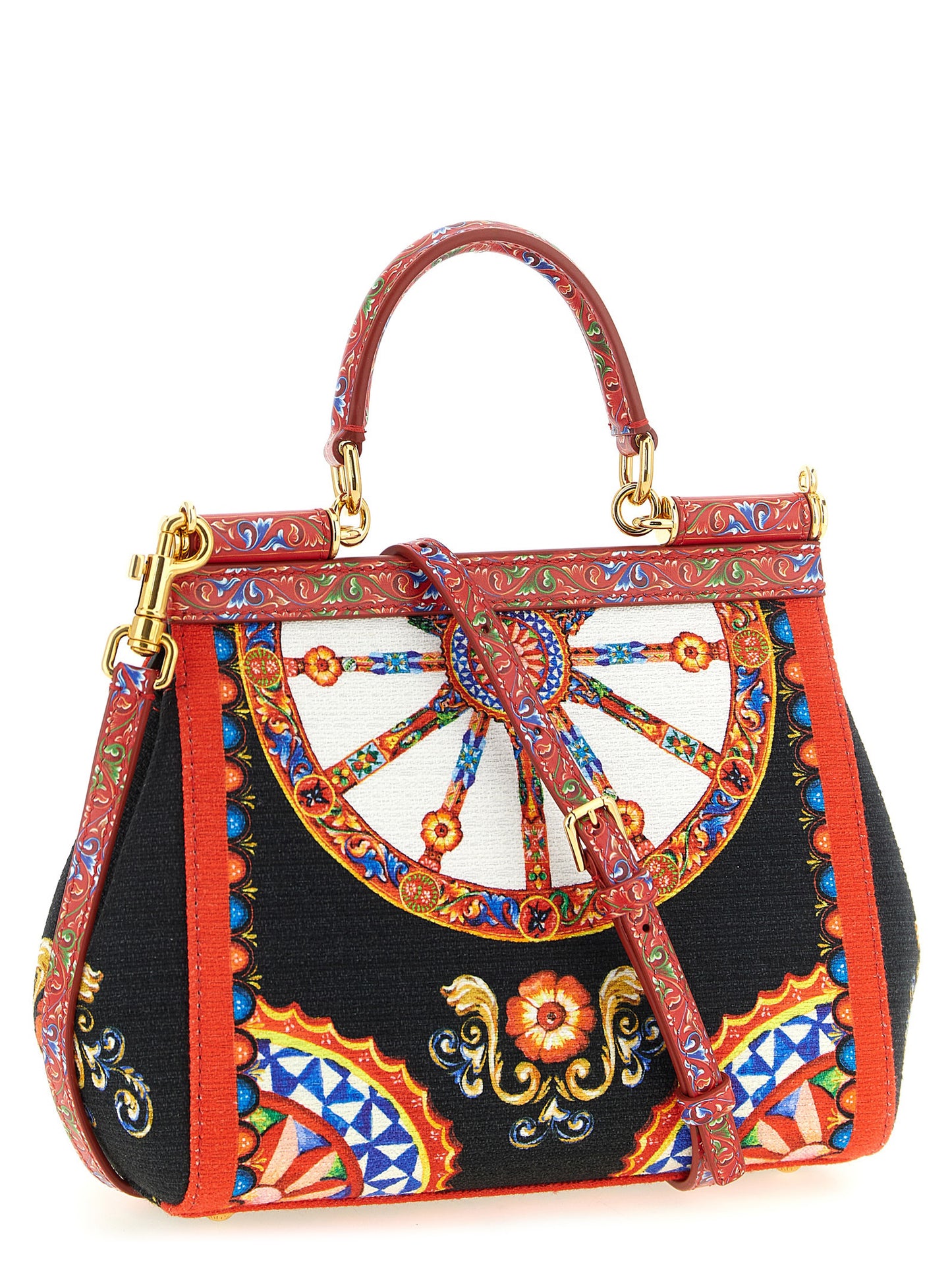 Multicolor Cotton Handbag
