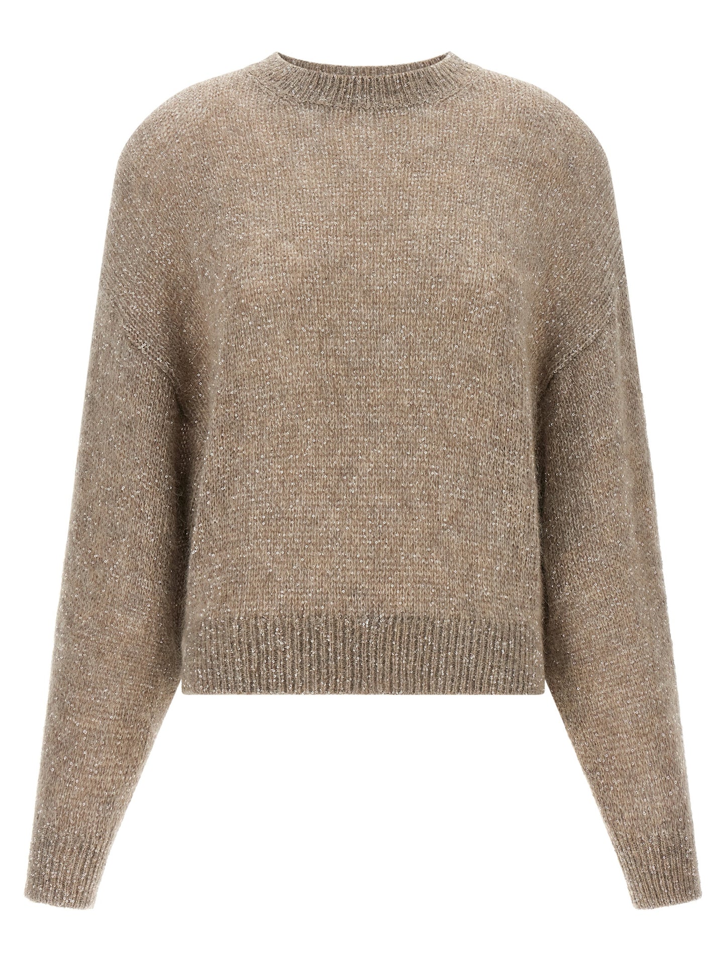 Beige Polyamide Cardigan