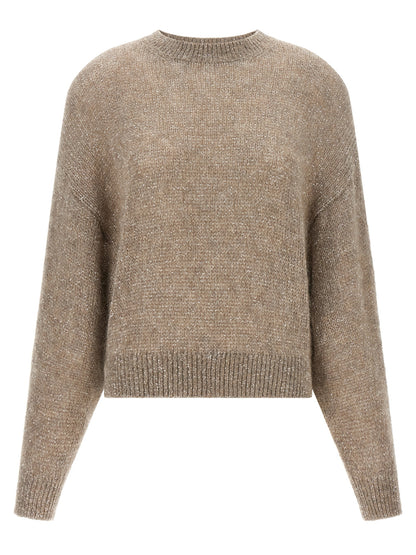 Beige Polyamide Cardigan