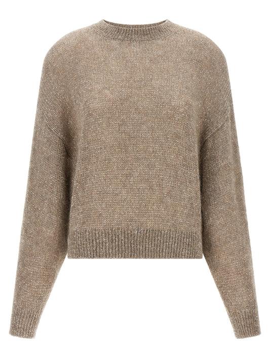 Beige Polyamide Cardigan