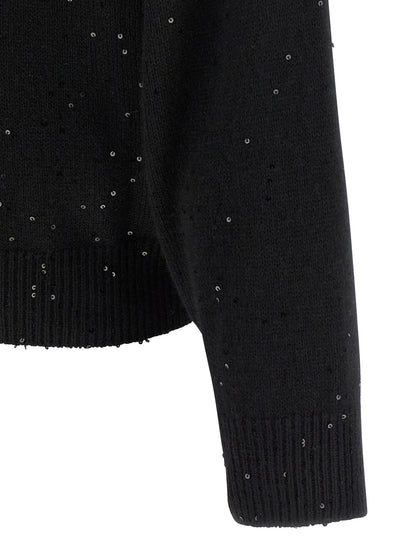 Black Cashmere Cardigan