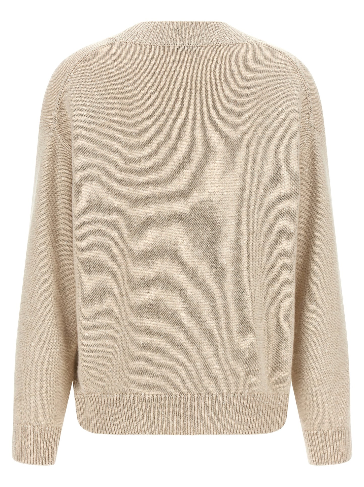 Beige Cashmere Cardigan
