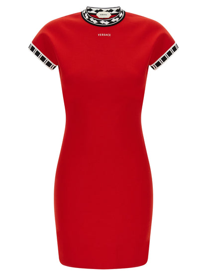 Multicolor Cotton Short Dress