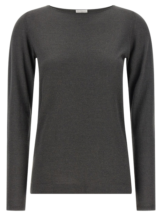 Gray Cashmere Cardigan