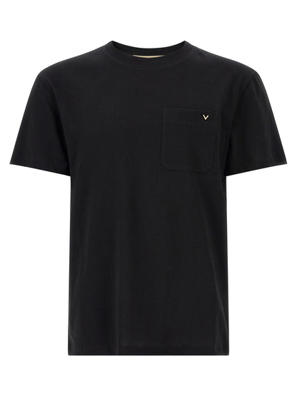 Black Cotton T-Shirt