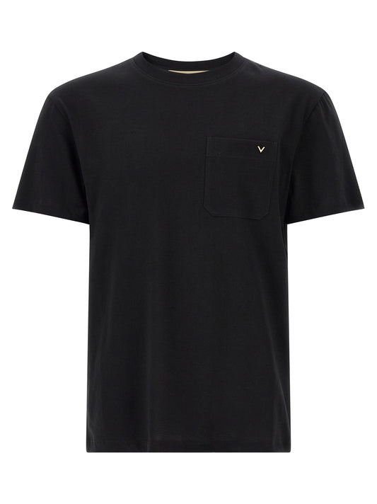 Black Cotton T-Shirt