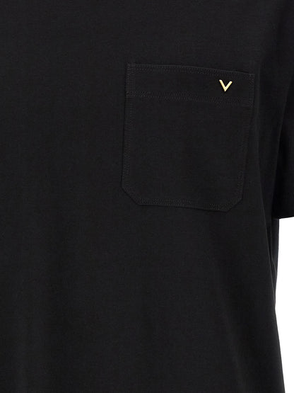 Black Cotton T-Shirt