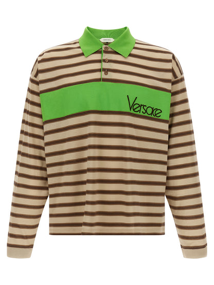 Multicolor Cotton Polo Shirt